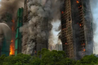 hong kong apartment fire