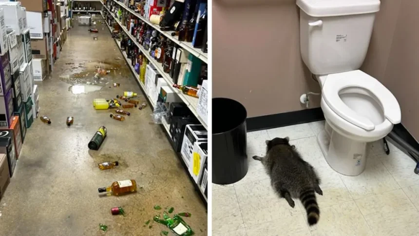 drunk raccoon virginia liquor store
